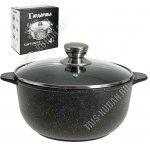 Кастрюля-казан 3л d22 h9,5см с крышкой (4)