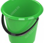 Ведро круг 5л (d26 h22см) зелен. (20) 