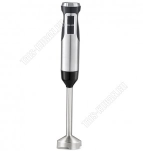Блендер погружной 1600Вт 2скорости,погружная часть/ножи нержавеющая сталь,чёрный (20) 