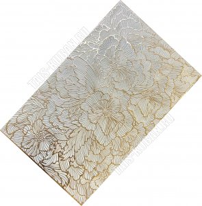 Ажурная салфетка, золото, прям(30х46см) 