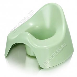 Горшок детский (28,5х29 h20,5см) ментоловый 