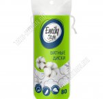 Ватные диски  80шт (пакет) (35) 