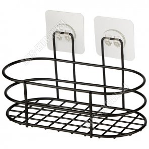 .BLACK черный Корзинка настен,овал L20х9,8 h13,5см (20) 