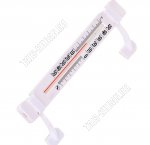 Термометр уличный окон, на липучке (L21х2,5см) пластик,уп.пакет с подвес (100) 