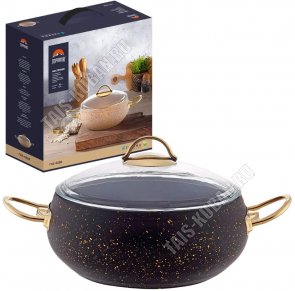 Кастрюля (сфера) 6,5л d28см h12см (4) Горянка 