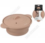 Контейнер складной круглый для запекания (пароварка) d19 h11см (6) 