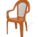 Карамель/белый Кресло 