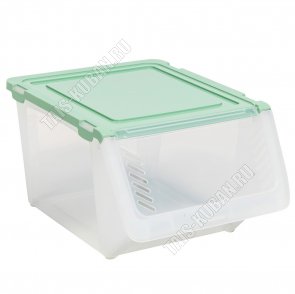 Контейнер д/хранения 11л нефрит (35х25,5 h19см) (16) 