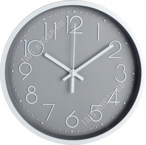 Часы (стекло/пластик) круглые d30см (20) 