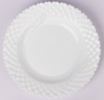 White Тарелка глубокая d22,5см, рельеф 