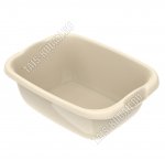 Таз овал 16л молочный (d49 h17,5см) (20)