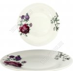 Шебби/Роза бордо Тарелка плоская d20см, б/уп (36)