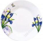 Ирисы Тарелка плоская d23см (24)