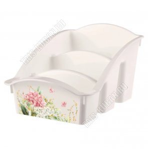 Контейнер д/специй 3-ти сек,белый 