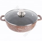 Brown Granite Сотейник 3,0л d24 h6см с крышкой (6) 