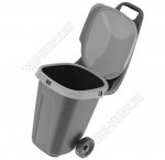 Бак-Тележка садовая 38л с крыш,на колес.(57х39 h95см) (6) 