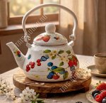 Ягоды Чайник 1,3л с ситечком (8) 