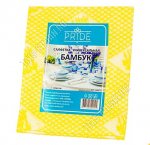 Салфетка бамбук 3шт (34х38см) микс (40) 