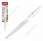 Marble/черн.мрамор на бел Нож L20см поварской,нерж+пласт (6) 