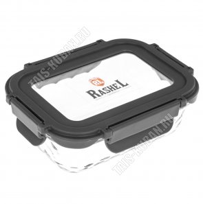 Контейнер д/продуктов,прямоугольный 0,37л 14,5х10,5 h5см 