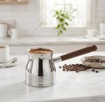Турка (кофеварка) 0,69л,нержавеющая сталь (24) 
